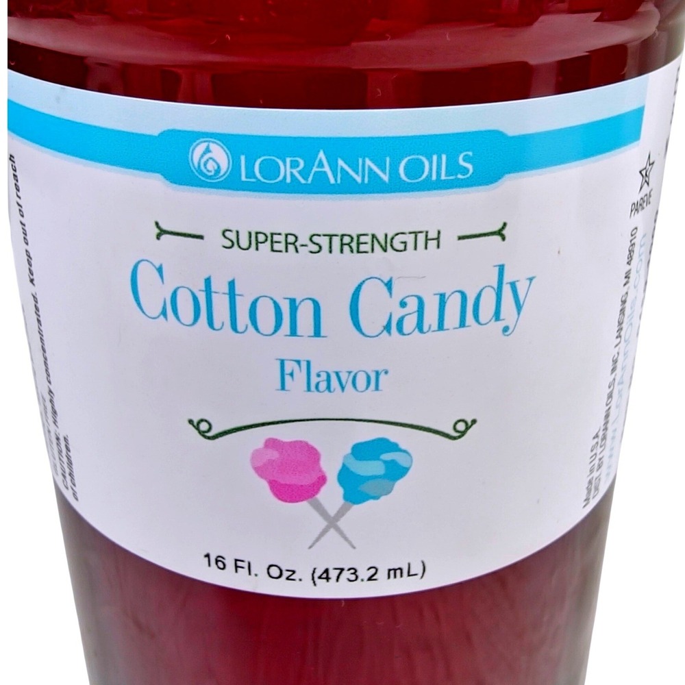LorAnn Cotton Candy Flavoring Super Strength 16 Fl oz New Super Strength Baking